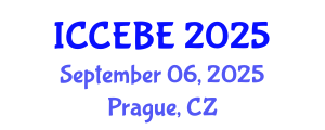 International Conference on Chemical, Environmental and Biological Engineering (ICCEBE) September 06, 2025 - Prague, Czechia
