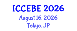 International Conference on Chemical, Environmental and Biological Engineering (ICCEBE) August 16, 2026 - Tokyo, Japan