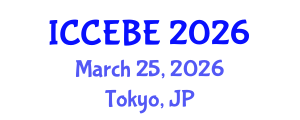 International Conference on Chemical, Environmental and Biological Engineering (ICCEBE) March 25, 2026 - Tokyo, Japan
