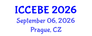 International Conference on Chemical, Environmental and Biological Engineering (ICCEBE) September 06, 2026 - Prague, Czechia