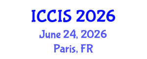 International Conference on Chemical Industry and Science (ICCIS) June 24, 2026 - Paris, France