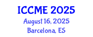 International Conference on Chemical Materials and Electrochemistry (ICCME) August 16, 2025 - Barcelona, Spain