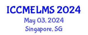 International Conference on Chemical Metallurgy, Electrochemistry and Liquid Metal Solutions (ICCMELMS) May 03, 2024 - Singapore, Singapore