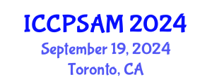 International Conference on Chemical Process Safety Assessment and Management (ICCPSAM) September 19, 2024 - Toronto, Canada