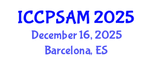 International Conference on Chemical Process Safety Assessment and Management (ICCPSAM) December 16, 2025 - Barcelona, Spain
