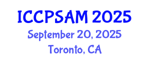 International Conference on Chemical Process Safety Assessment and Management (ICCPSAM) September 20, 2025 - Toronto, Canada