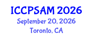 International Conference on Chemical Process Safety Assessment and Management (ICCPSAM) September 20, 2026 - Toronto, Canada