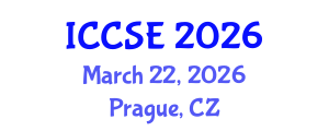 International Conference on Chemical Science and Engineering (ICCSE) March 22, 2026 - Prague, Czechia