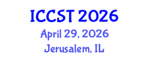 International Conference on Chemical Science and Technology (ICCST) April 29, 2026 - Jerusalem, Israel