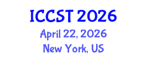 International Conference on Chemical Science and Technology (ICCST) April 22, 2026 - New York, United States