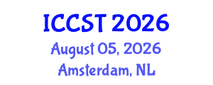 International Conference on Chemical Science and Technology (ICCST) August 05, 2026 - Amsterdam, Netherlands