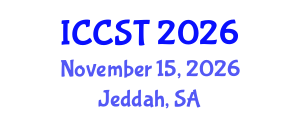 International Conference on Chemical Science and Technology (ICCST) November 15, 2026 - Jeddah, Saudi Arabia