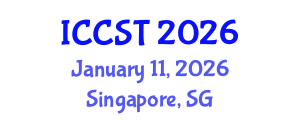 International Conference on Chemical Sciences and Technologies (ICCST) January 11, 2026 - Singapore, Singapore