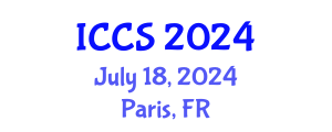 International Conference on Chemical Sciences (ICCS) July 18, 2024 - Paris, France