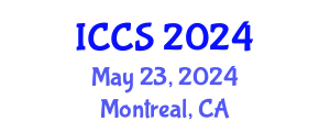 International Conference on Chemical Sciences (ICCS) May 23, 2024 - Montreal, Canada