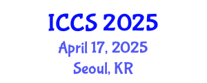 International Conference on Chemical Sciences (ICCS) April 17, 2025 - Seoul, Republic of Korea