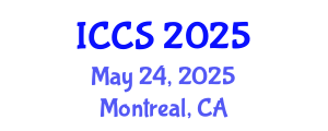 International Conference on Chemical Sciences (ICCS) May 24, 2025 - Montreal, Canada