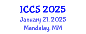International Conference on Chemical Sensors (ICCS) January 21, 2025 - Mandalay, Myanmar