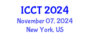 International Conference on Chemical Thermodynamics (ICCT) November 07, 2024 - New York, United States