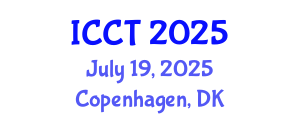 International Conference on Chemical Thermodynamics (ICCT) July 19, 2025 - Copenhagen, Denmark