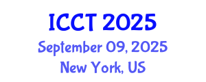 International Conference on Chemical Thermodynamics (ICCT) September 09, 2025 - New York, United States