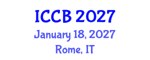 International Conference on Chemistry and Biochemistry (ICCB) January 18, 2027 - Rome, Italy International Conference on Chemistry and Biochemistry (ICCB) January 18, 2027 - Rome, Italy