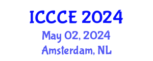 International Conference on Chemistry and Chemical Engineering (ICCCE) May 02, 2024 - Amsterdam, Netherlands