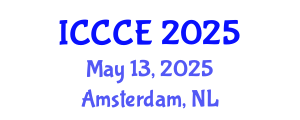 International Conference on Chemistry and Chemical Engineering (ICCCE) May 13, 2025 - Amsterdam, Netherlands