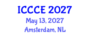International Conference on Chemistry and Chemical Engineering (ICCCE) May 13, 2027 - Amsterdam, Netherlands
