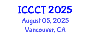 International Conference on Chemistry and Chemical Technologies (ICCCT) August 05, 2025 - Vancouver, Canada