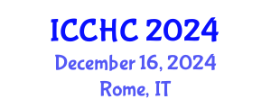 International Conference on Chemistry and Heterogeneous Catalysis (ICCHC) December 16, 2024 - Rome, Italy