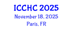 International Conference on Chemistry and Heterogeneous Catalysis (ICCHC) November 18, 2025 - Paris, France