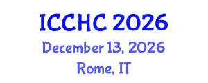International Conference on Chemistry and Heterogeneous Catalysis (ICCHC) December 13, 2026 - Rome, Italy International Conference on Chemistry and Heterogeneous Catalysis (ICCHC) December 13, 2026 - Rome, Italy