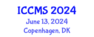 International Conference on Chemistry and Materials Science (ICCMS) June 13, 2024 - Copenhagen, Denmark