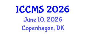 International Conference on Chemistry and Materials Science (ICCMS) June 10, 2026 - Copenhagen, Denmark