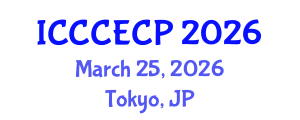 International Conference on Chemistry, Chemical Engineering and Chemical Process (ICCCECP) March 25, 2026 - Tokyo, Japan