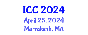 International Conference on Chemistry (ICC) April 25, 2024 - Marrakesh, Morocco
