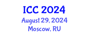 International Conference on Chemistry (ICC) August 29, 2024 - Moscow, Russia