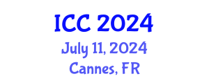 International Conference on Chemistry (ICC) July 11, 2024 - Cannes, France