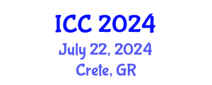 International Conference on Chemistry (ICC) July 22, 2024 - Crete, Greece