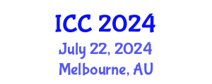 International Conference on Chemistry (ICC) July 22, 2024 - Melbourne, Australia