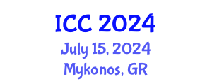 International Conference on Chemistry (ICC) July 15, 2024 - Mykonos, Greece