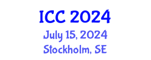 International Conference on Chemistry (ICC) July 15, 2024 - Stockholm, Sweden