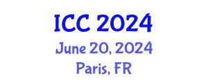 International Conference on Chemistry (ICC) June 20, 2024 - Paris, France