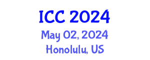 International Conference on Chemistry (ICC) May 02, 2024 - Honolulu, United States