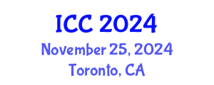 International Conference on Chemistry (ICC) November 25, 2024 - Toronto, Canada
