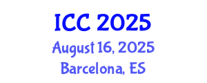 International Conference on Chemistry (ICC) August 16, 2025 - Barcelona, Spain