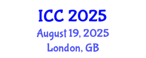 International Conference on Chemistry (ICC) August 19, 2025 - London, United Kingdom