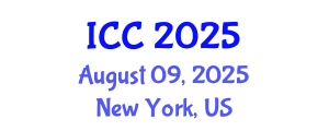International Conference on Chemistry (ICC) August 09, 2025 - New York, United States