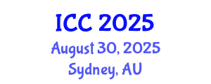 International Conference on Chemistry (ICC) August 30, 2025 - Sydney, Australia
